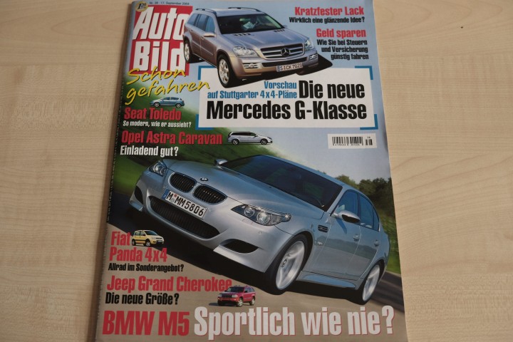 Deckblatt Auto Bild (38/2004)